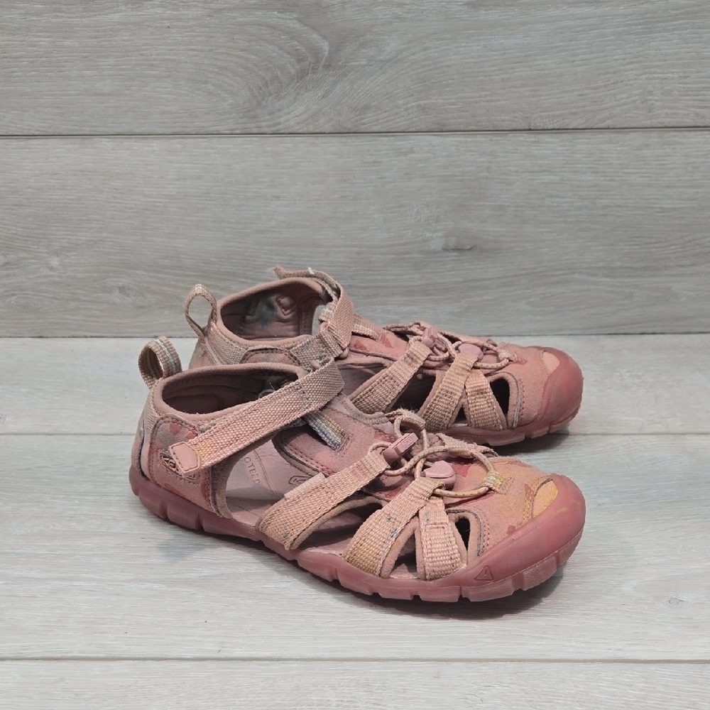Keen Kids Girl Contour Arch Pink Outdoor Sandals Fisherman Sandals Shoes Sz 2